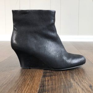 Brian James 2.5 Wedge Bootie-Black